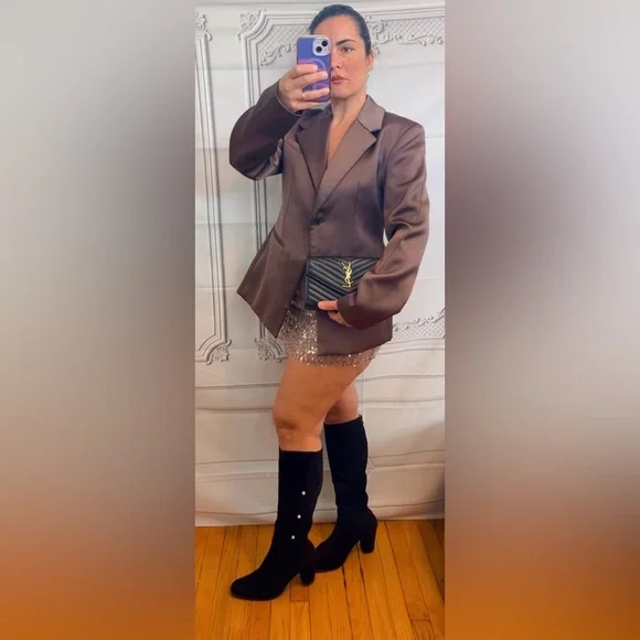 NWT ZARA VIRAL SATIN EFFECT BLAZER XS and L
🚨 My prices are firm, no discount - Picture 13 of 17